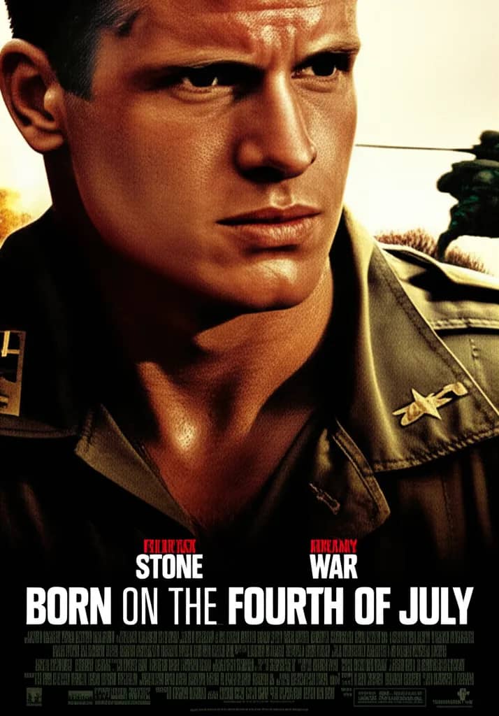 Poster for Born on the Fourth of July