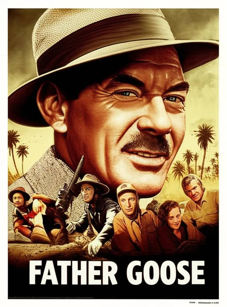 Poster for Father Goose