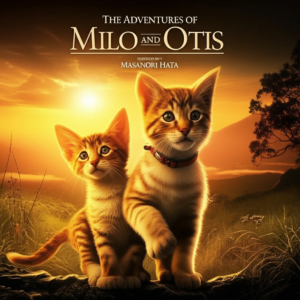 The Adventures of Milo and Otis poster