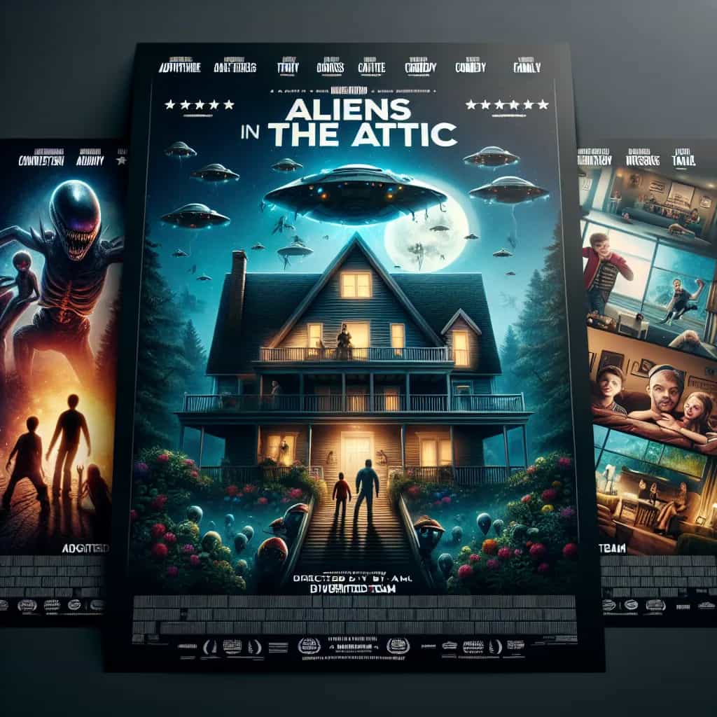 Poster for Aliens in the Attic