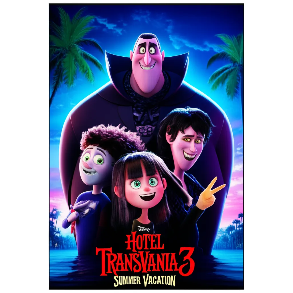 Poster for Hotel Transylvania 3: Summer Vacation