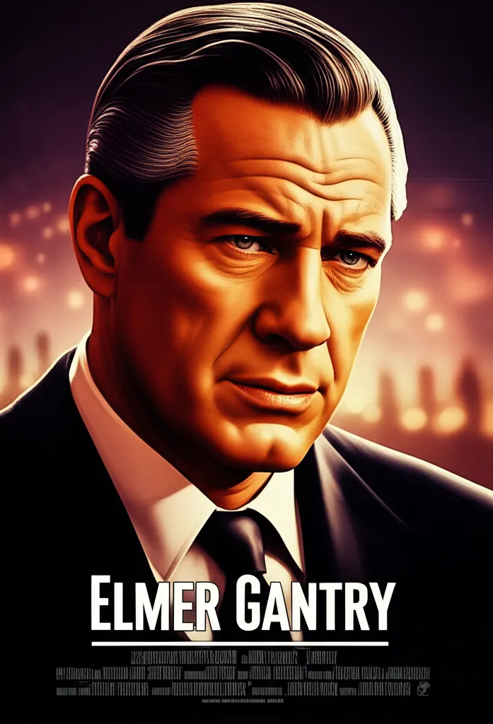 Elmer Gantry poster