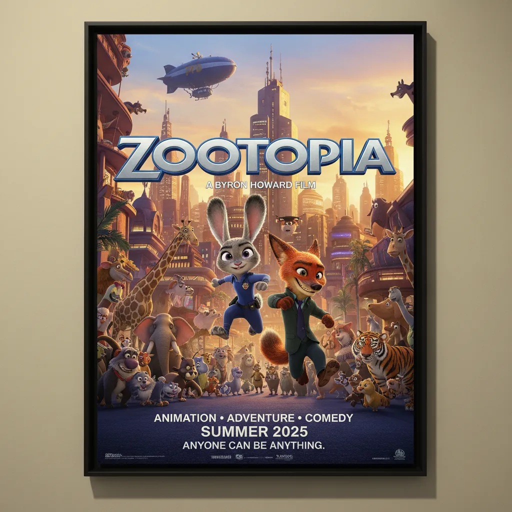 Zootopia poster