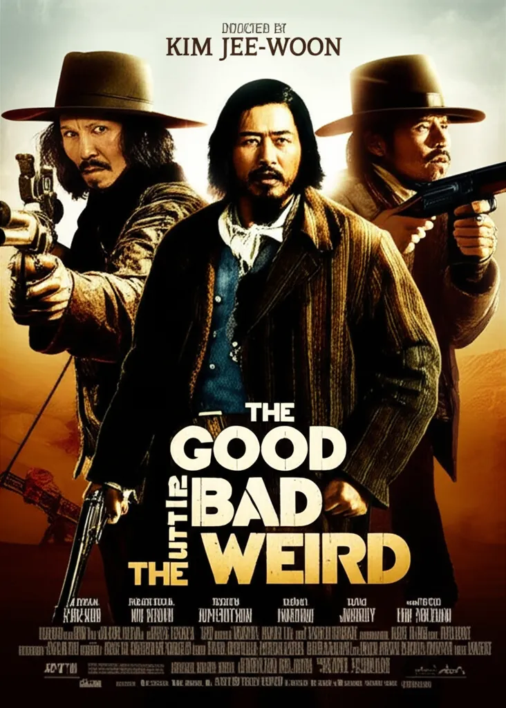 The Good the Bad the Weird poster