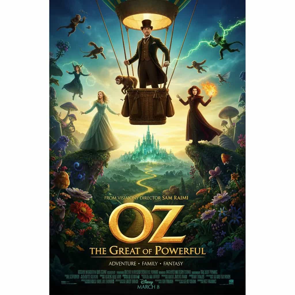 Poster for Oz the Great and Powerful