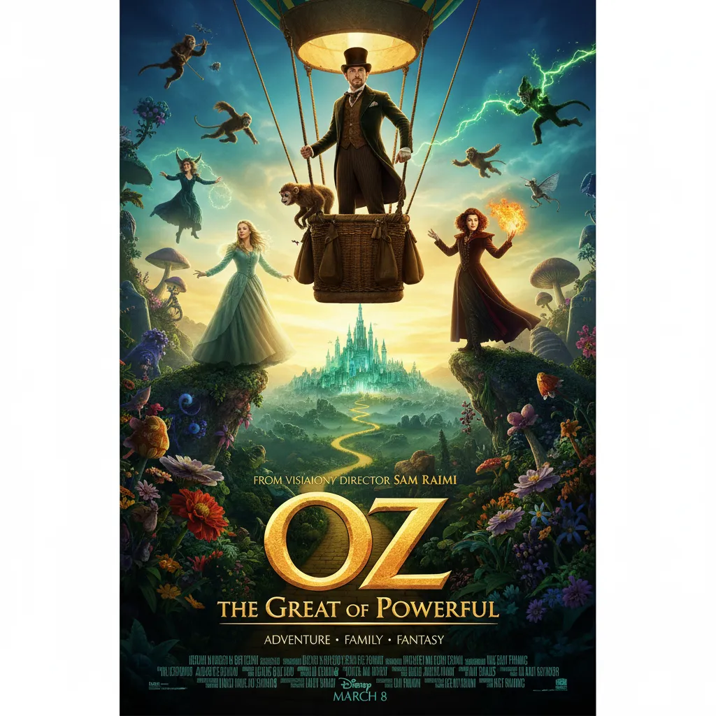 Poster for Oz the Great and Powerful