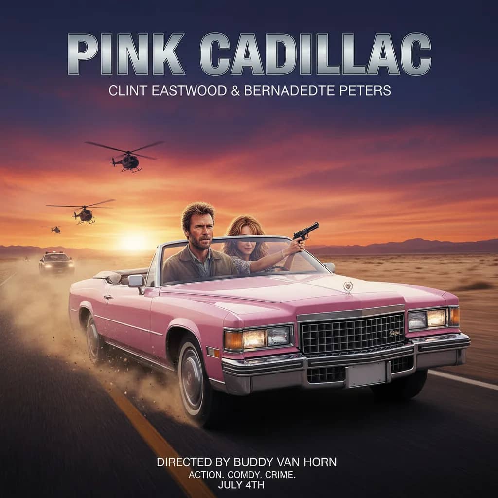Poster for Pink Cadillac