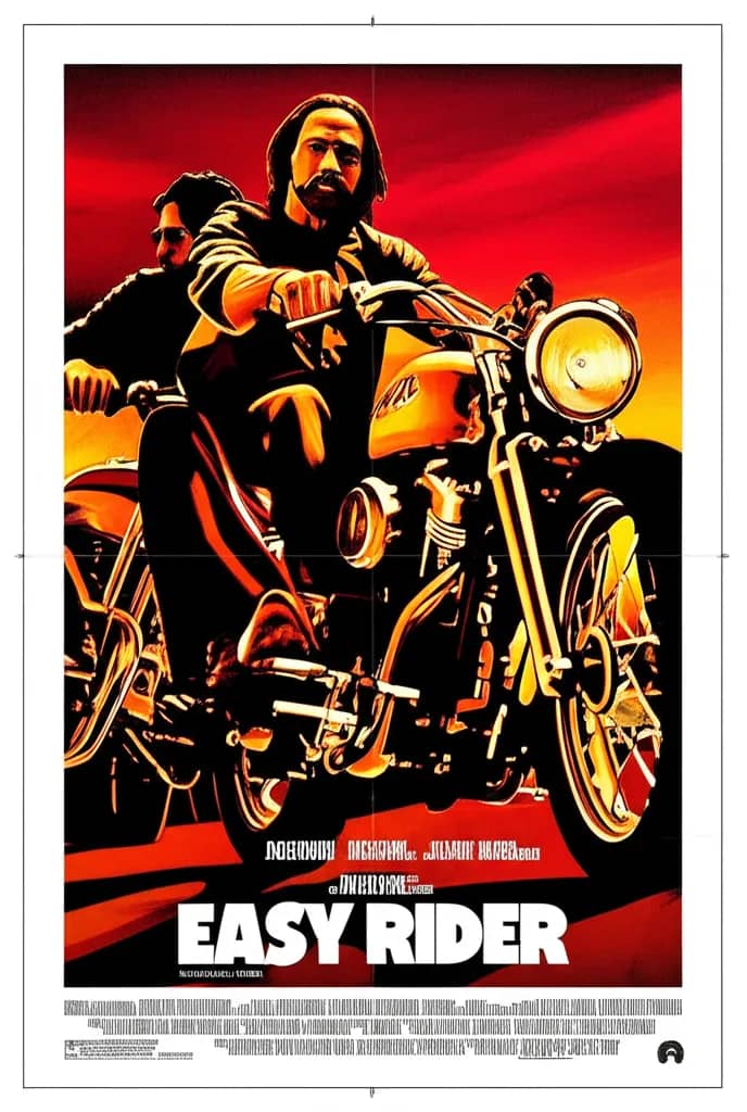 Poster for Easy Rider
