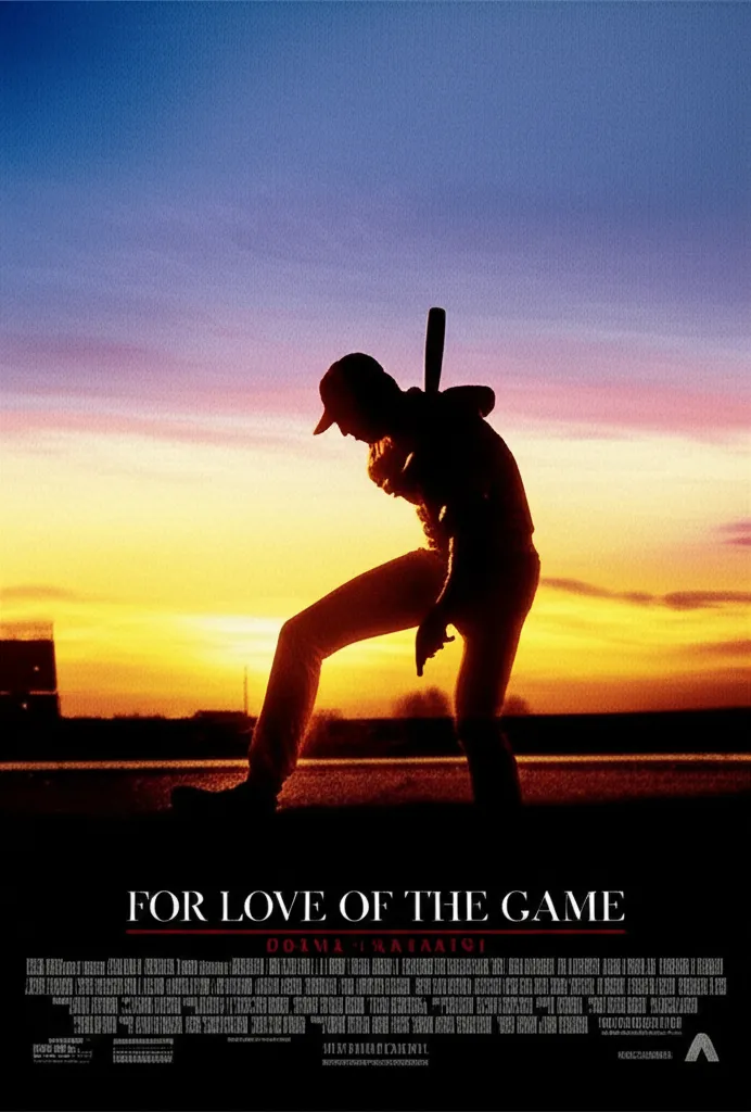 For Love of the Game poster
