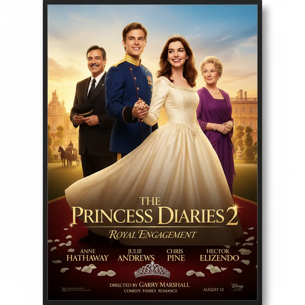 Poster for The Princess Diaries 2: Royal Engagement
