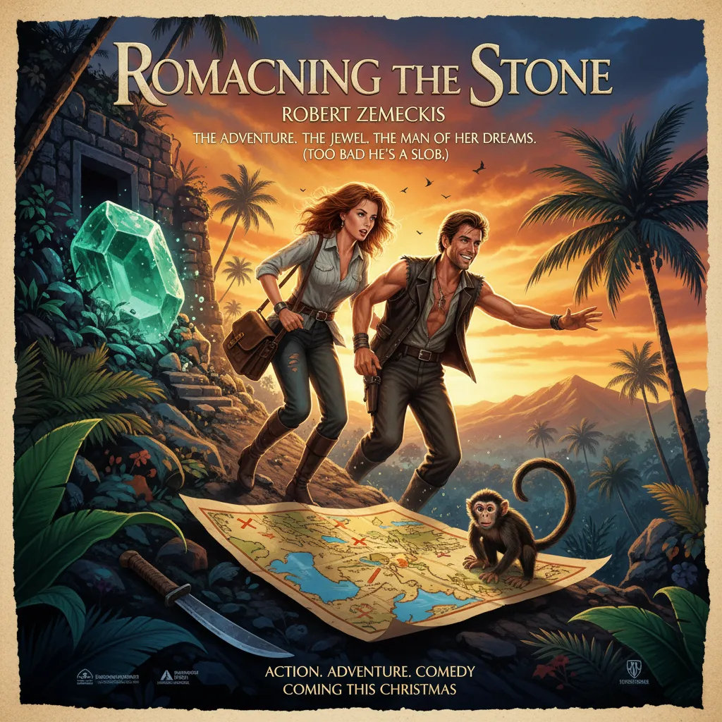 Romancing the Stone poster