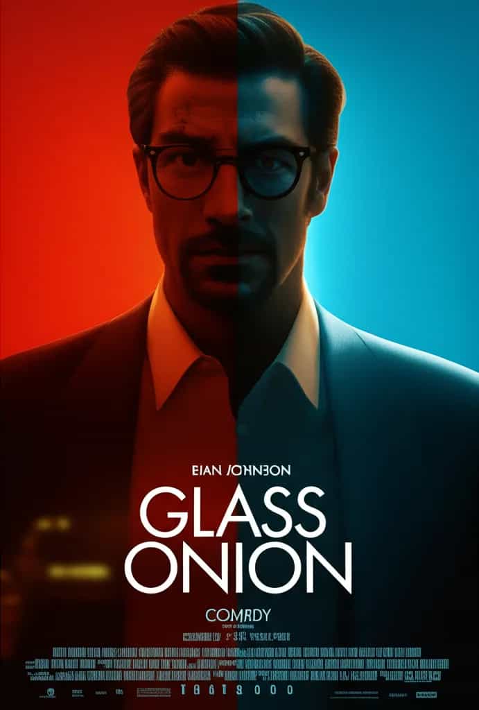 Poster for Glass Onion