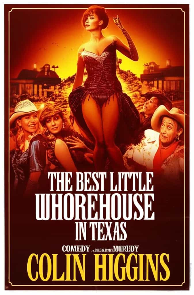 Poster for The Best Little Whorehouse in Texas