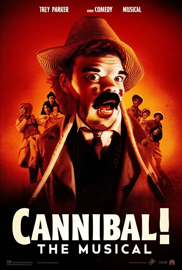 Poster for Cannibal! The Musical