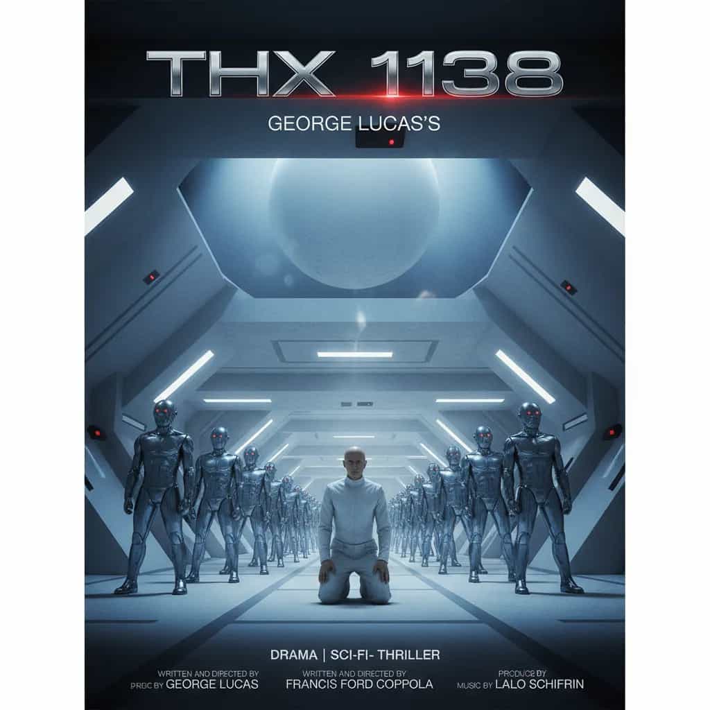 Poster for THX 1138