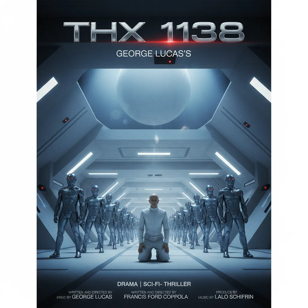 THX 1138 poster