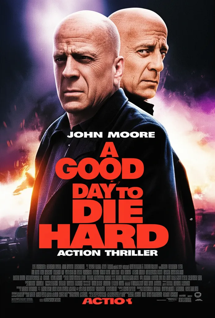 A Good Day to Die Hard poster