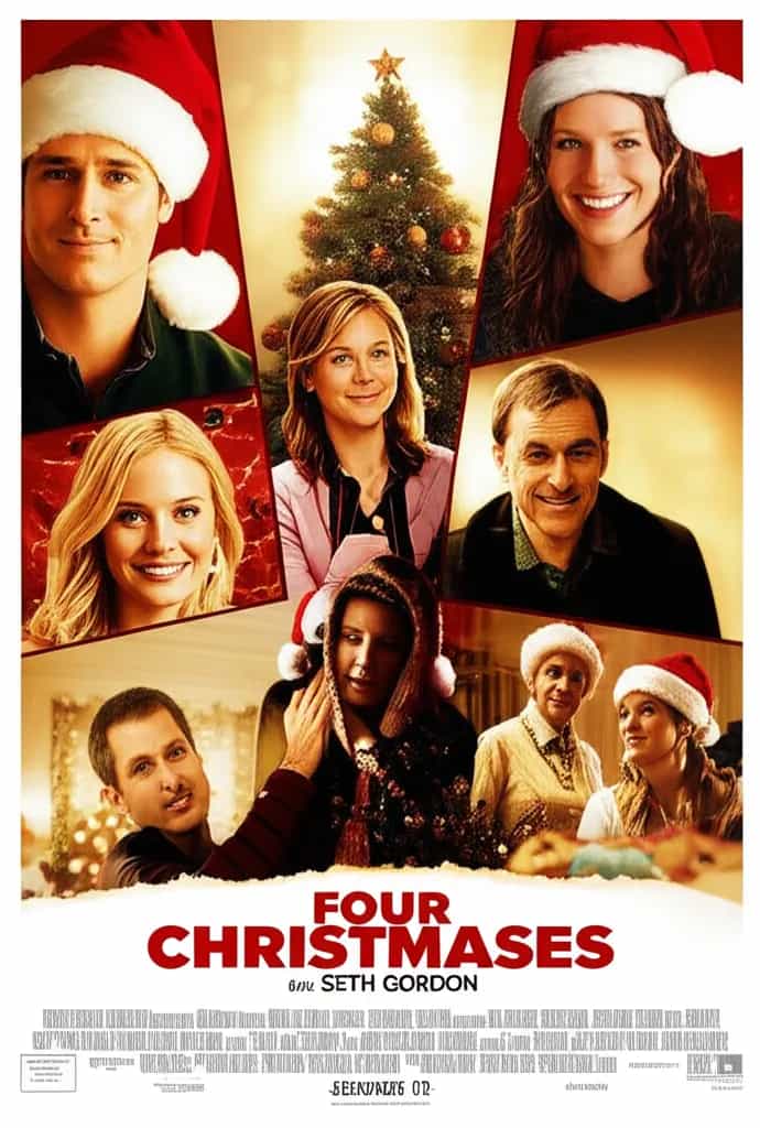 Poster for Four Christmases
