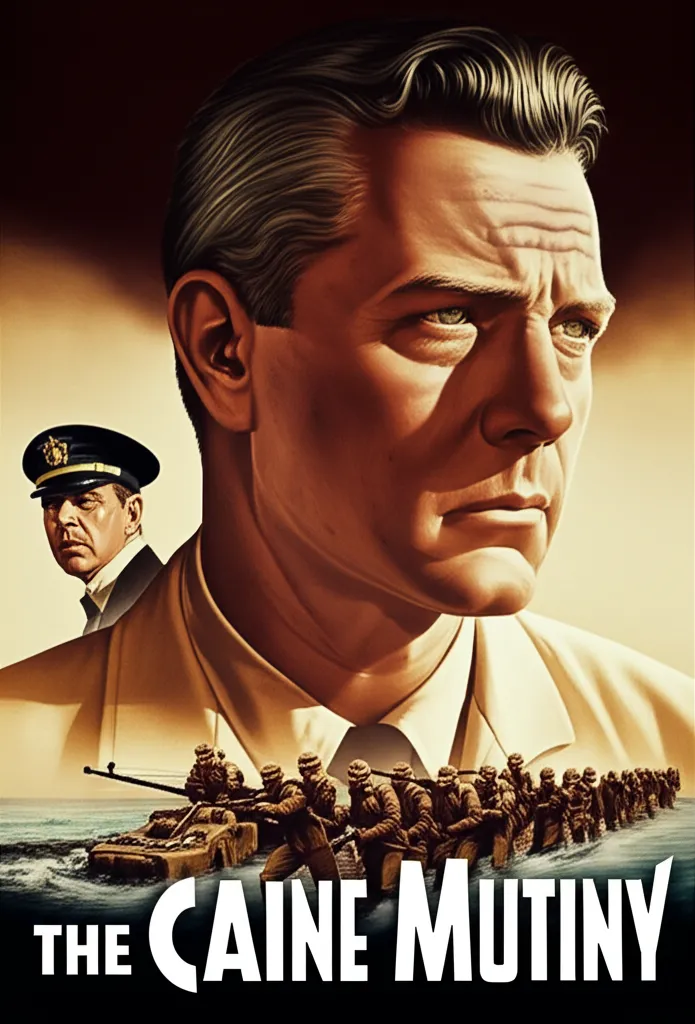 Poster for The Caine Mutiny