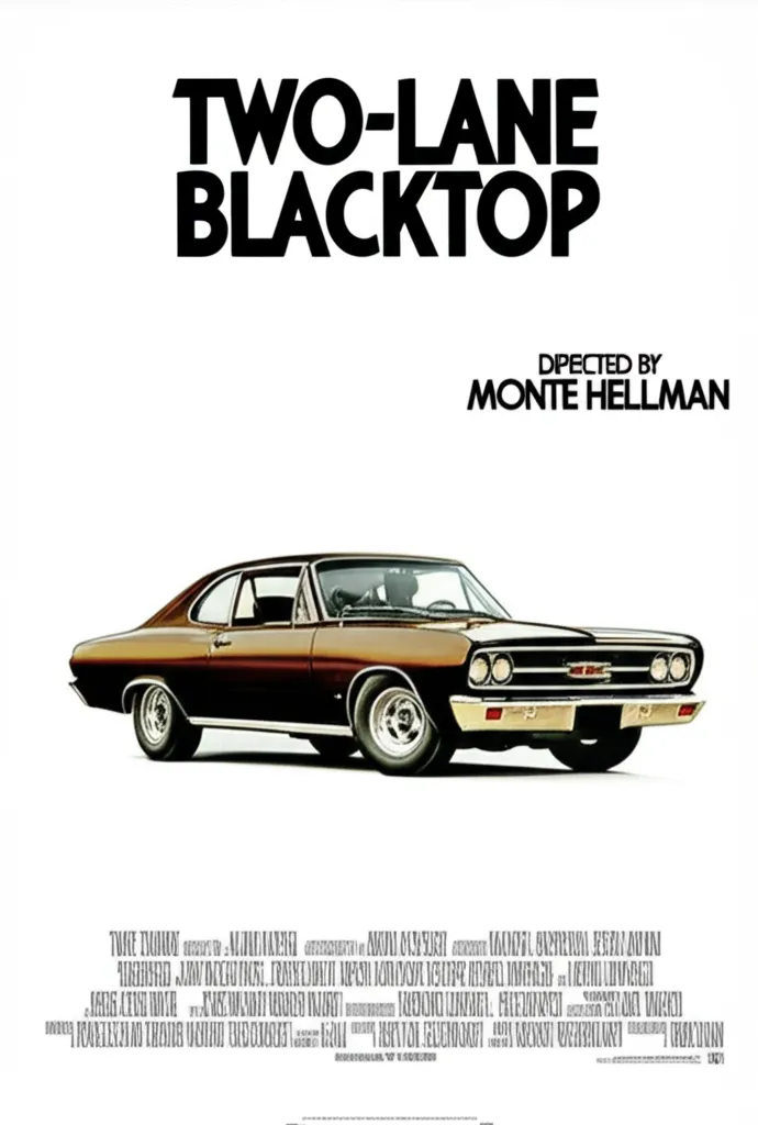 Poster for Two-Lane Blacktop