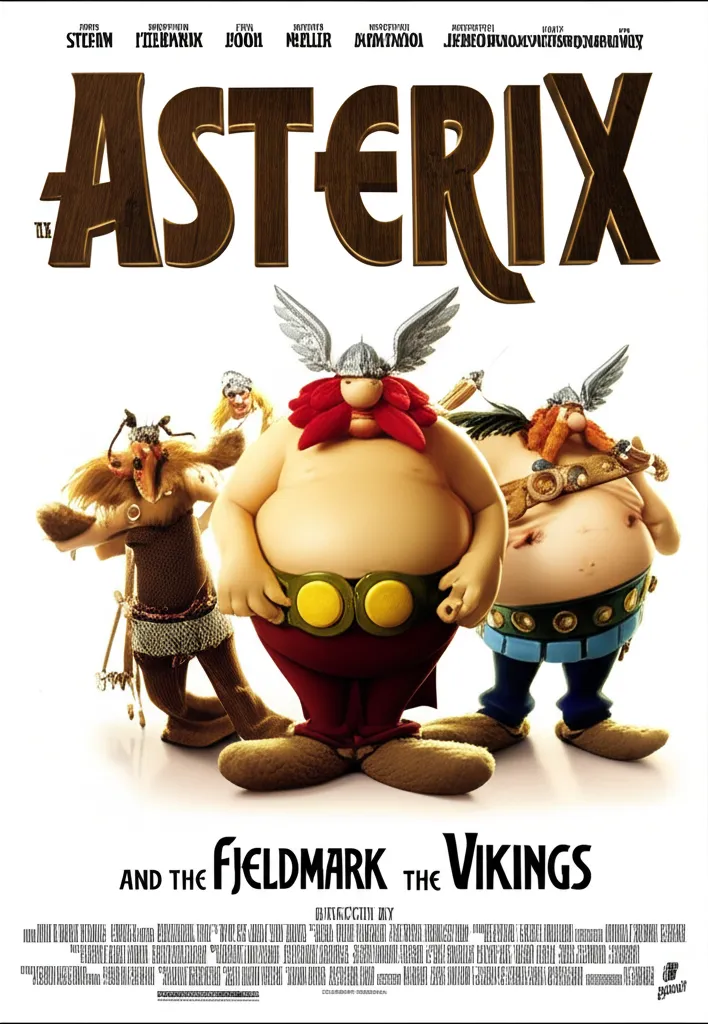 Asterix and the Vikings poster