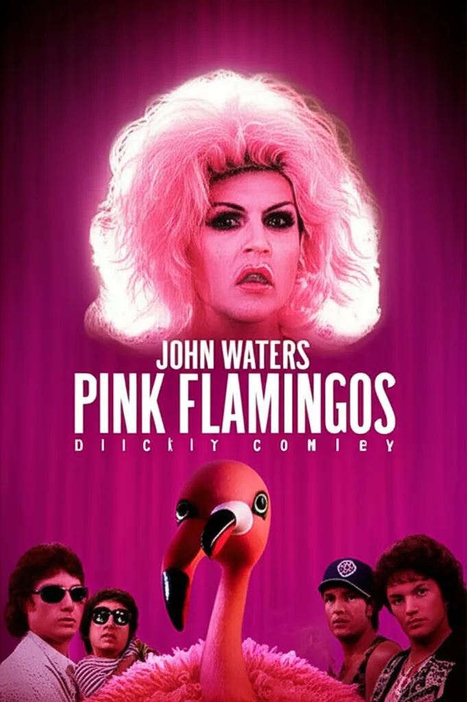 Poster for Pink Flamingos