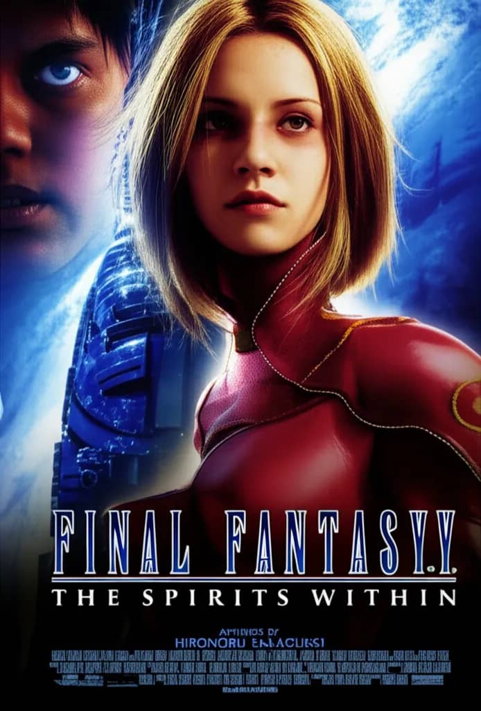 Poster for Final Fantasy: The Spirits Within