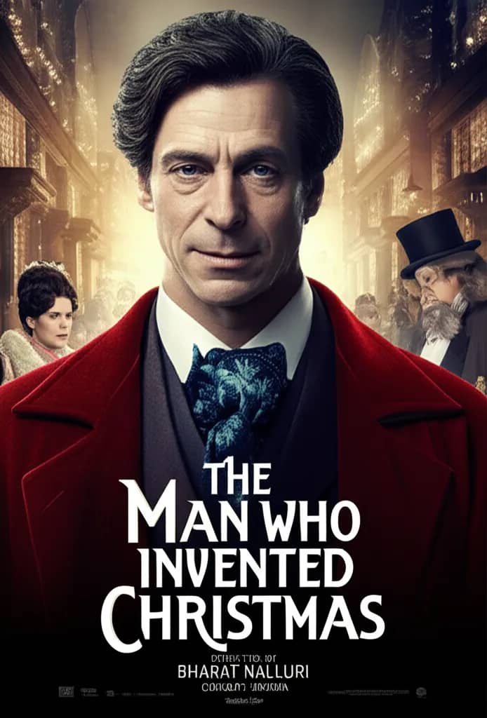 Poster for The Man Who Invented Christmas