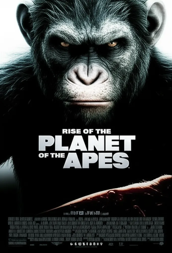 Rise of the Planet of the Apes poster