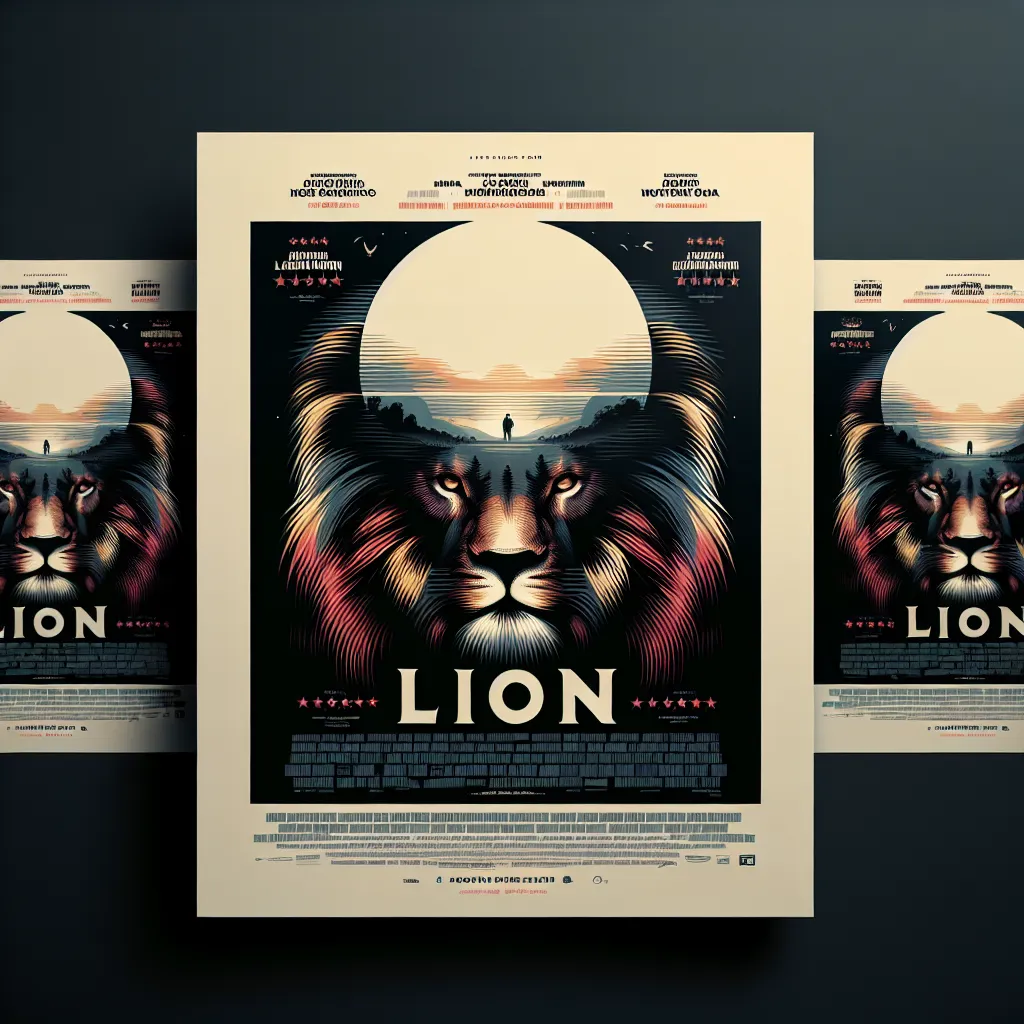 Lion poster
