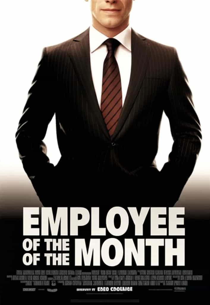 Poster for Employee of the Month
