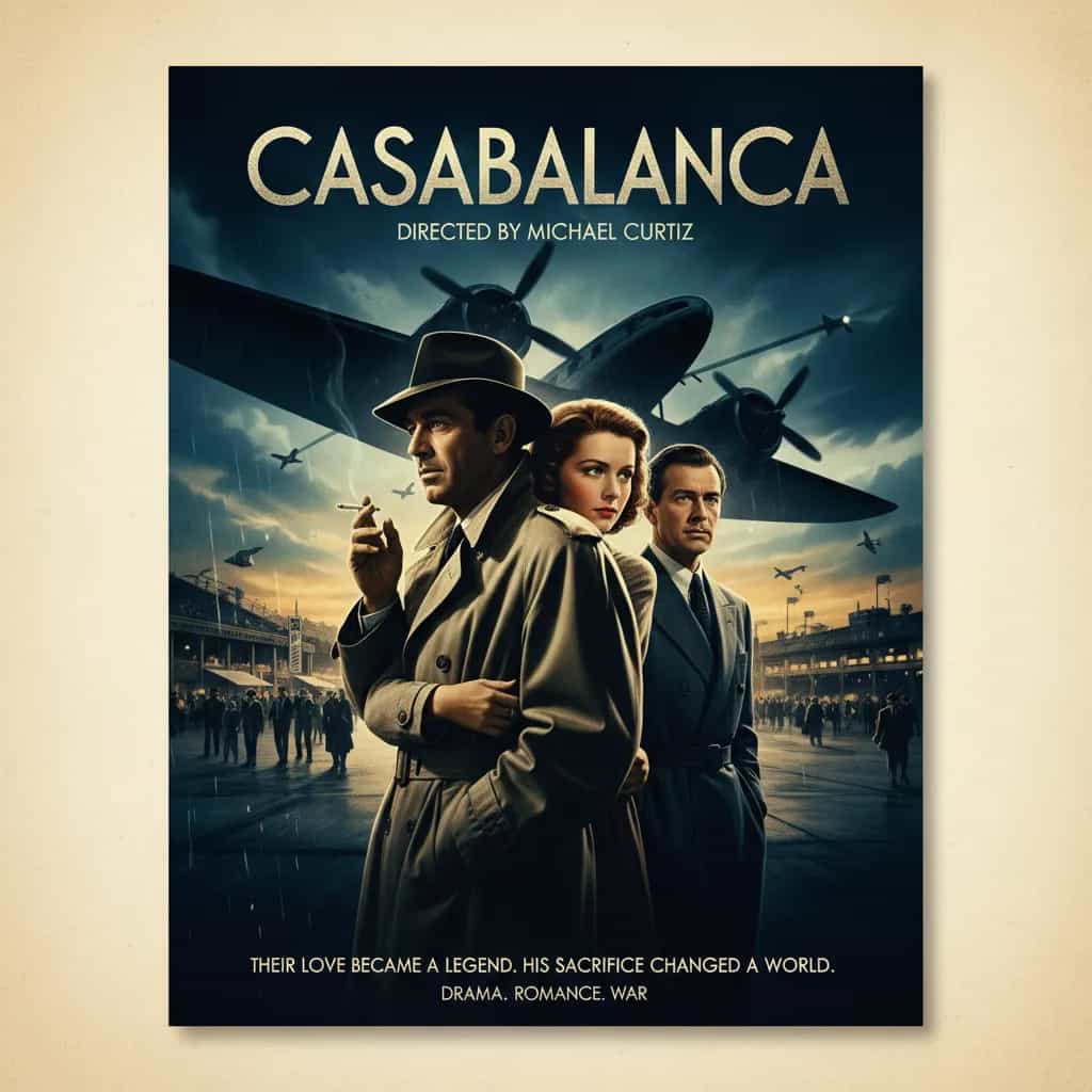 Poster for Casablanca