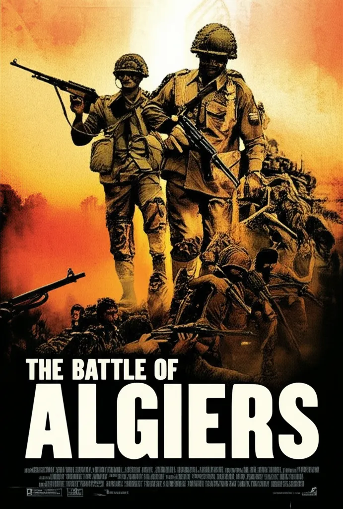 Poster for The Battle of Algiers