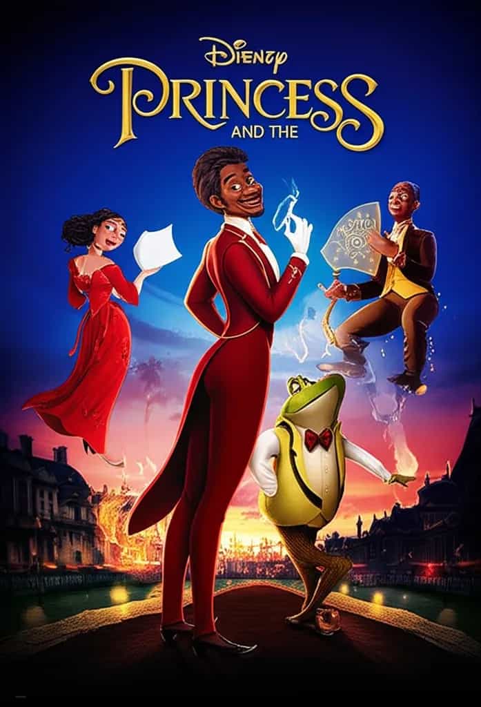 Poster for The Princess and the Frog