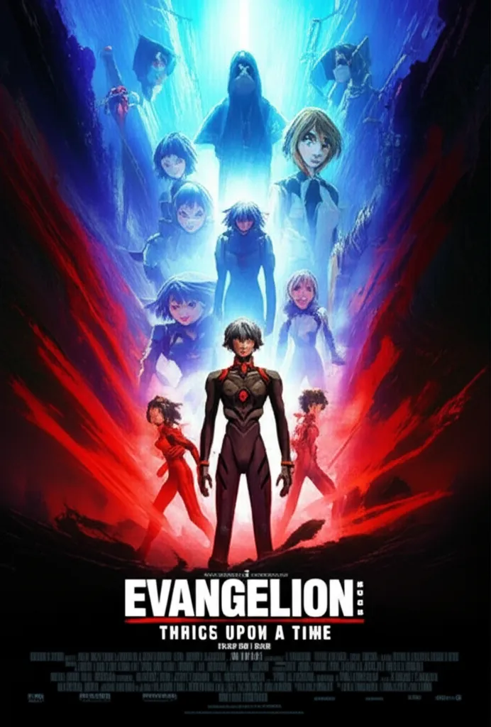 Poster for Evangelion: 3.0+1.01 Thrice Upon a Time