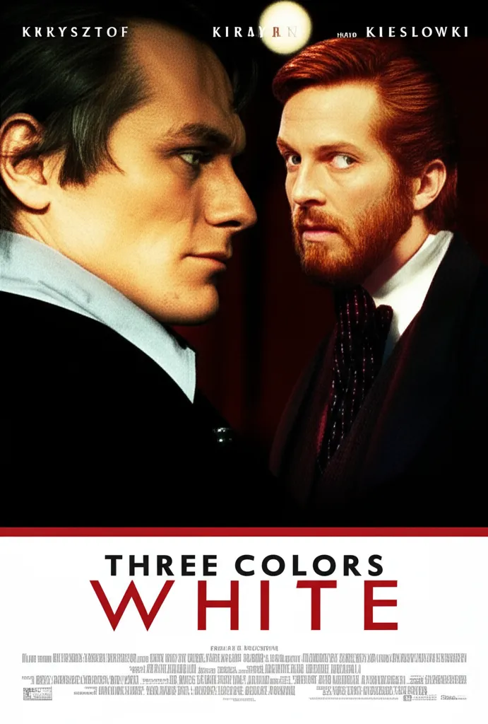 Three Colors: White poster