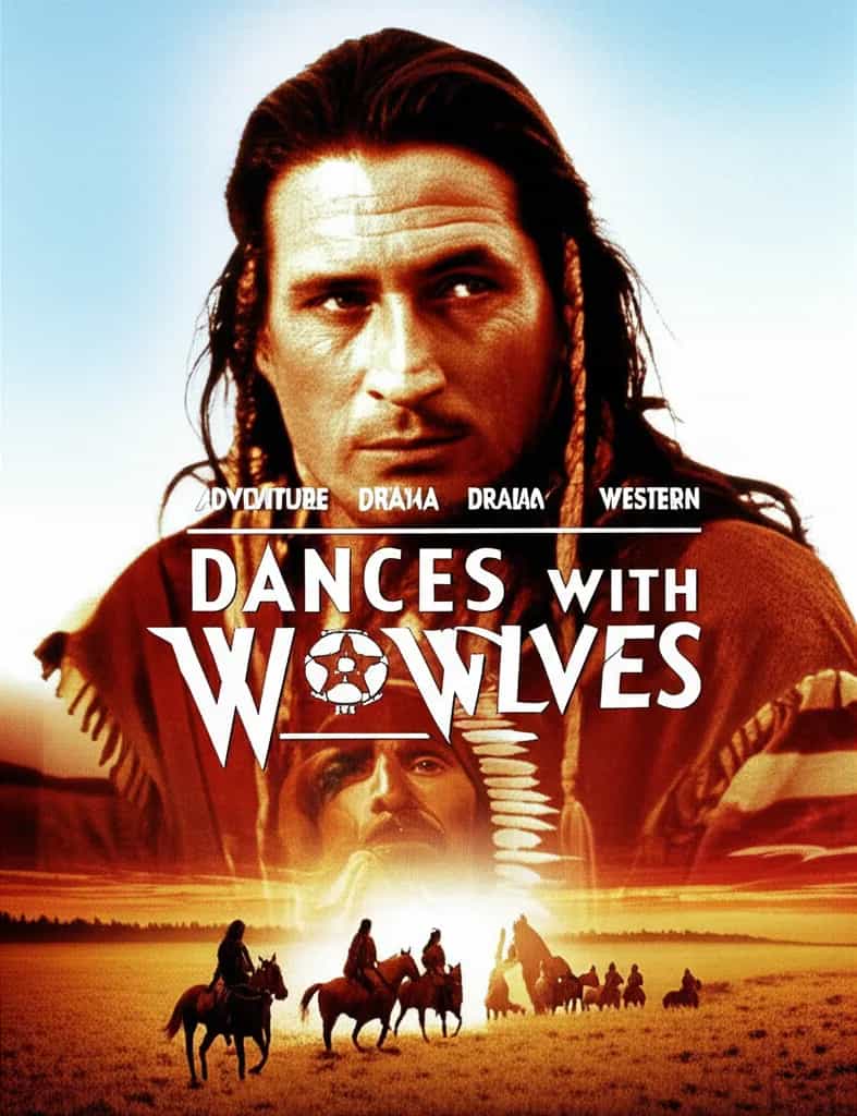 Poster for Dances with Wolves
