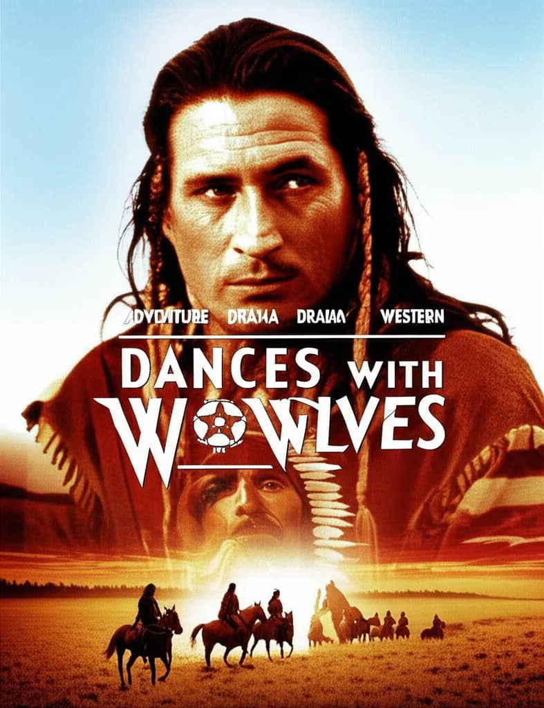 Poster for Dances with Wolves