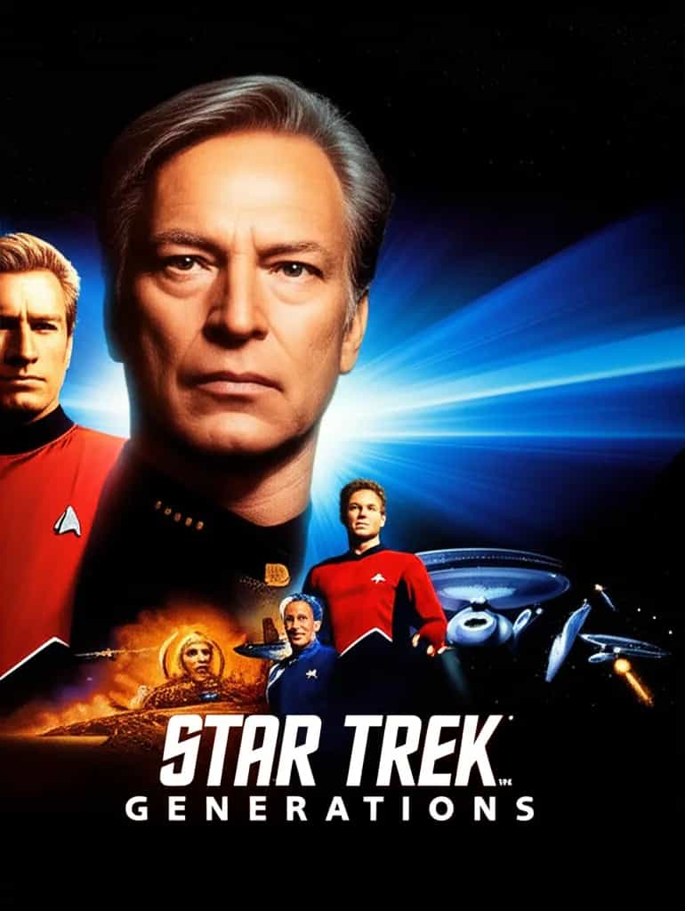 Poster for Star Trek: Generations