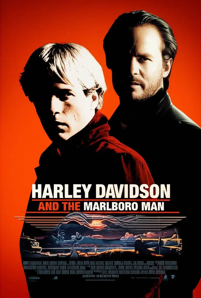 Poster for Harley Davidson and the Marlboro Man