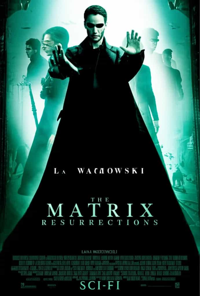 Poster for The Matrix Resurrections