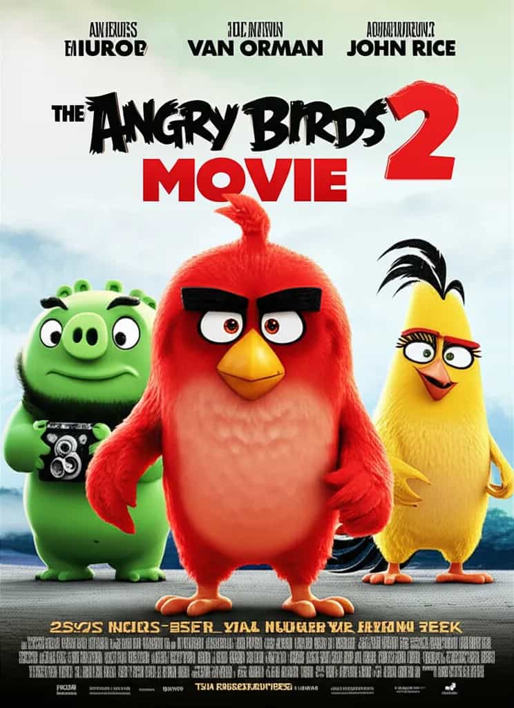 Poster for The Angry Birds Movie 2
