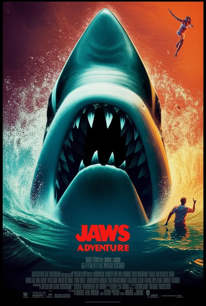 Poster for Jaws