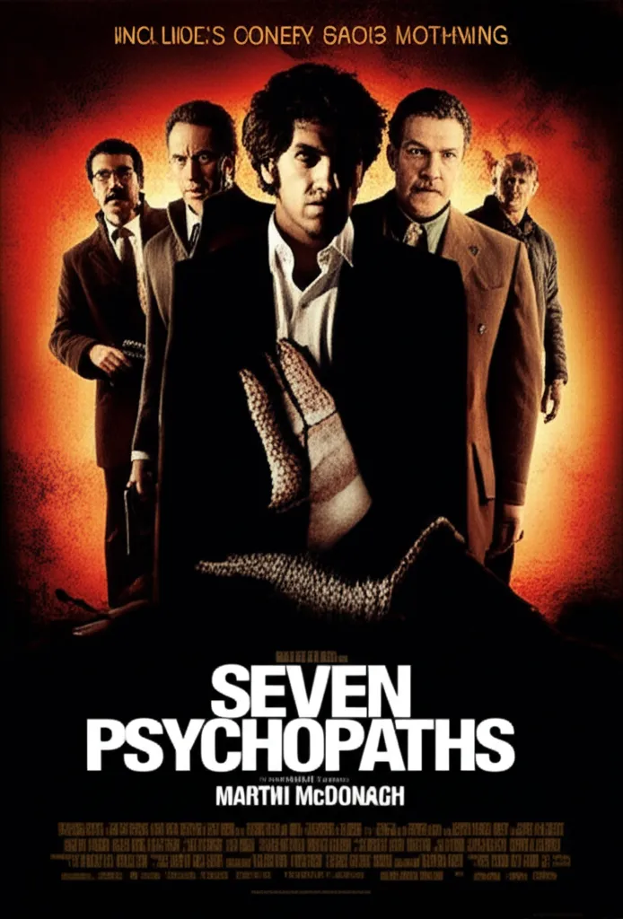 Seven Psychopaths poster