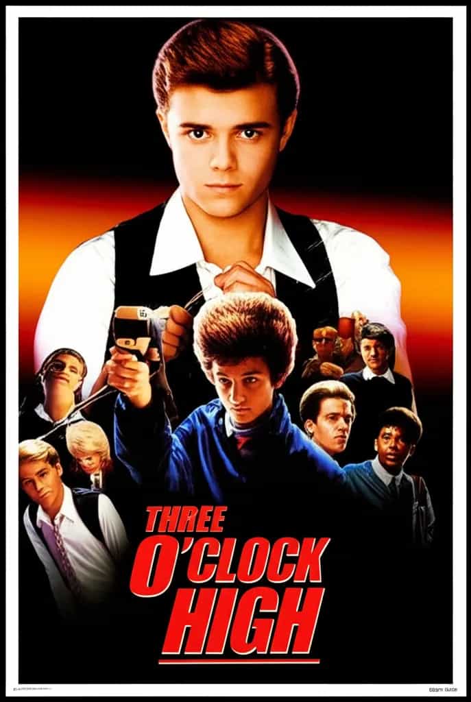 Poster for Three O'Clock High