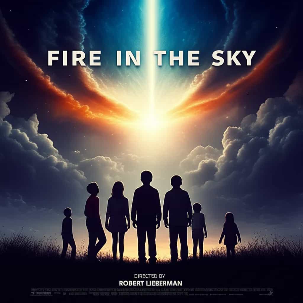 Poster for Fire in the Sky