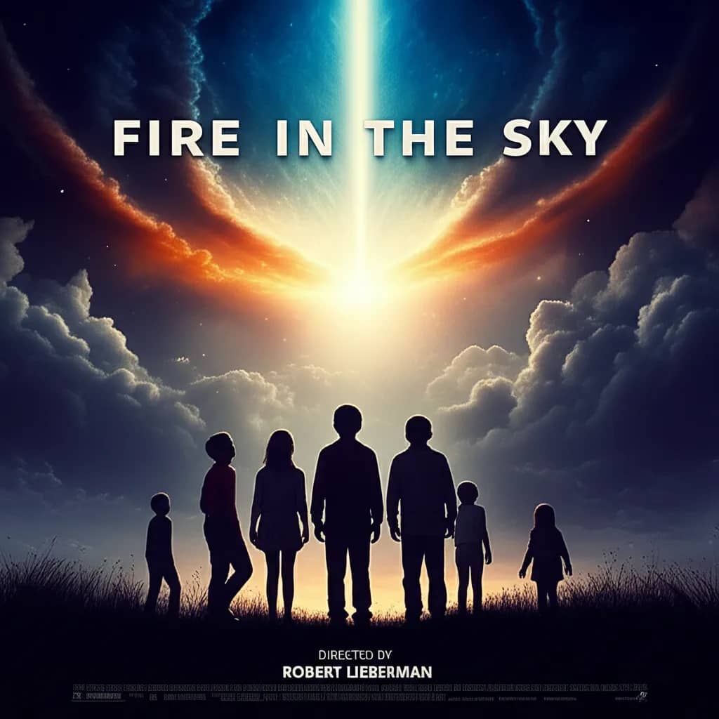 Poster for Fire in the Sky