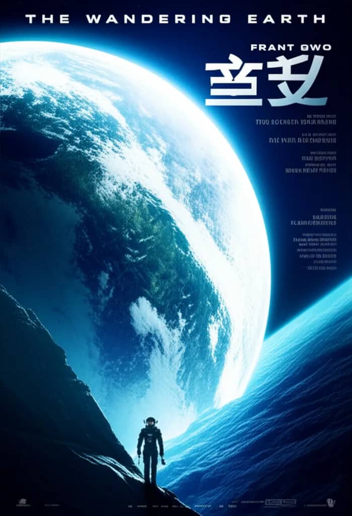 Poster for The Wandering Earth