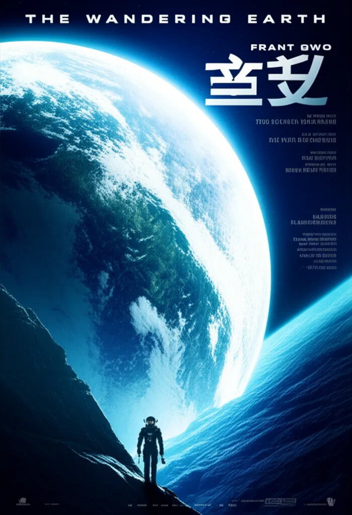 The Wandering Earth poster