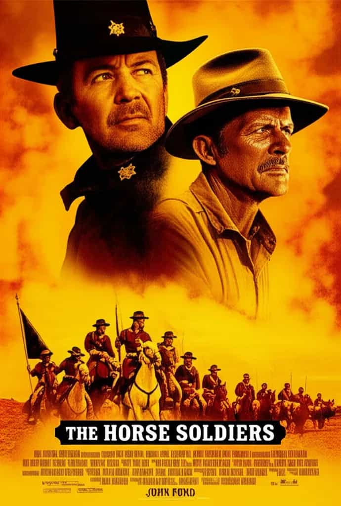 Poster for The Horse Soldiers